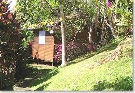 bungalow et jardin